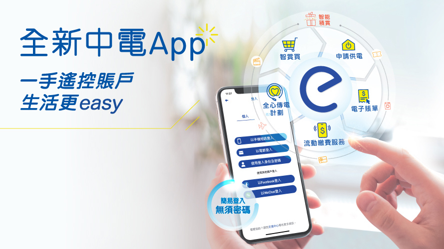 全新中電流動應用程式